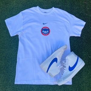 Vintage Chicago Cubs White Nike Tee